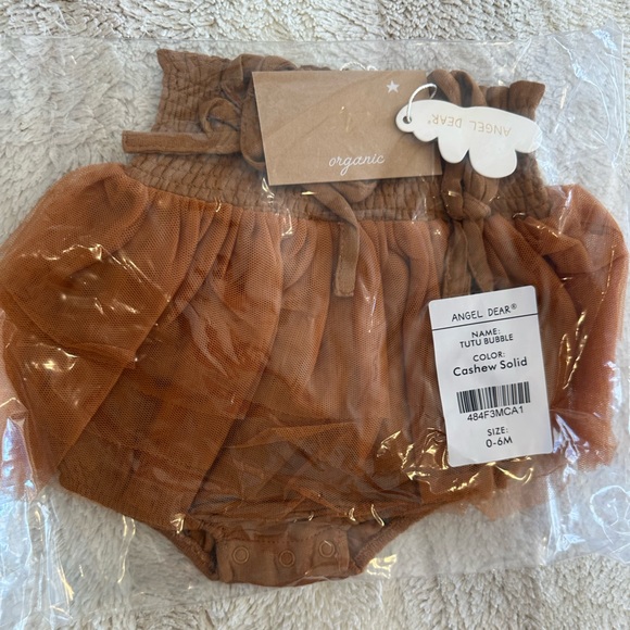 💜$20 FLASH SALE💜 Angel Dear Organic Cotton Tutu Bubble 0-6M NWT - Picture 3 of 3